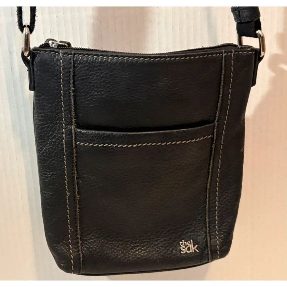 The Sak Purse Black 100% Leather Adjustable